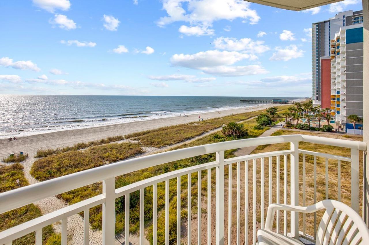 Oceanfront Condo With Private Balcony Myrtle Beach Kültér fotó
